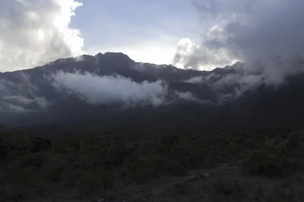 De vulkaan meru — Stockfoto