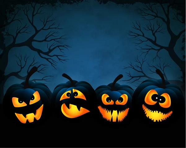 Nuit d'Halloween — Image vectorielle