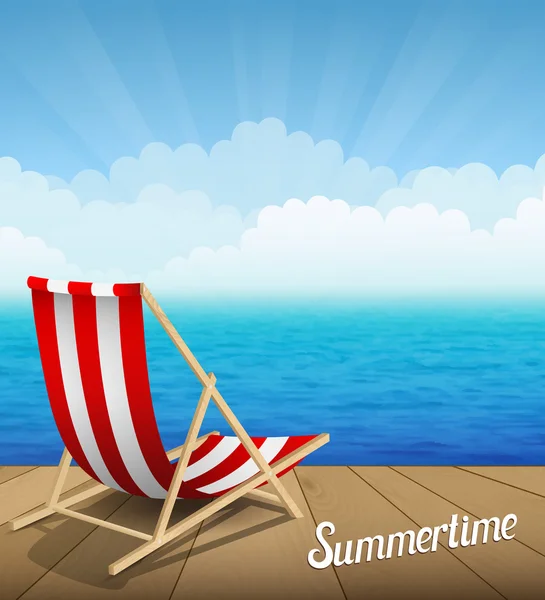 Summertime rest — Stock Vector