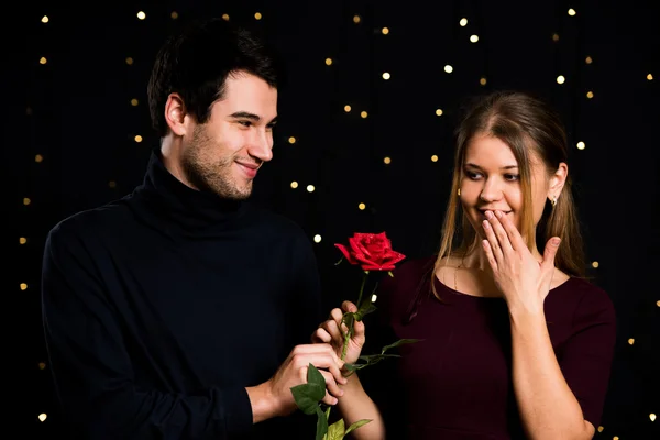 Young couple in love — Stock Photo, Image