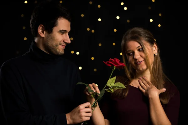 Young couple in love — Stock Photo, Image