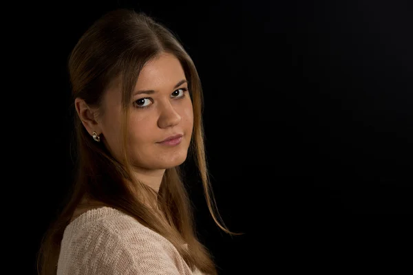 Retrato de mujer joven — Foto de Stock