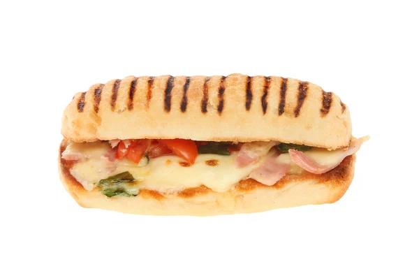 Rolo Panini isolado — Fotografia de Stock