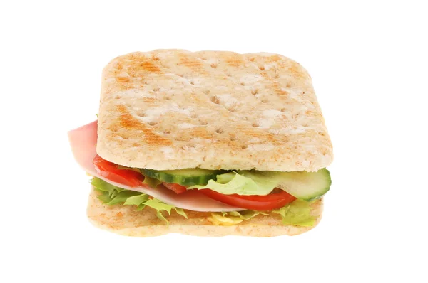 Sandwich à la salade de jambon — Photo