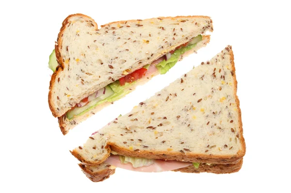 Deux moitiés de sandwich — Photo