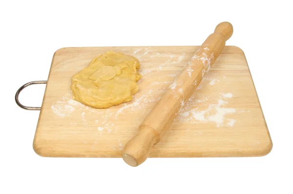 Pastry and a rolling pin — Stock Photo, Image