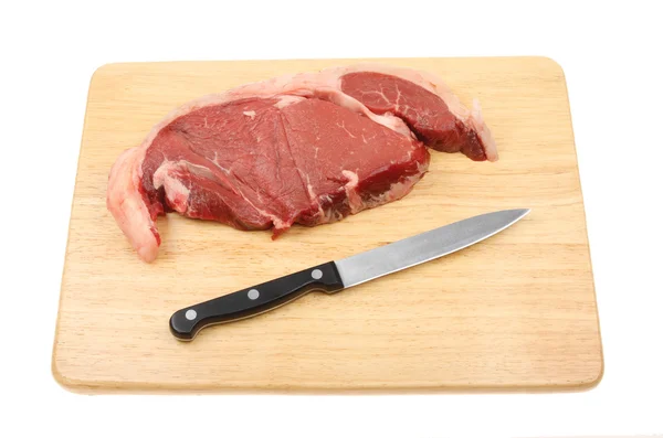 Raw steak — Stock Photo, Image