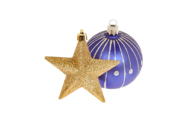 Star and ball decoration — Stock Photo, Image