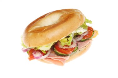 jambon salatası simit