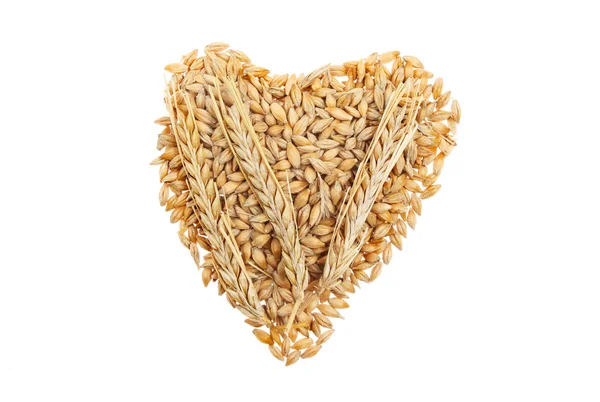 Cuore di cuore di grano — Foto Stock