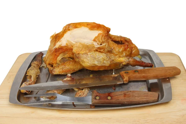 새겨진된 뿔 닭 — 스톡 사진