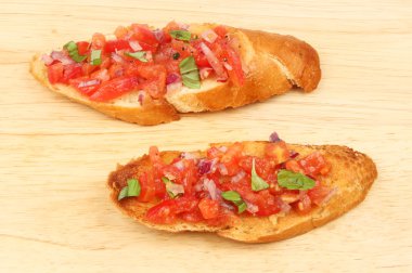 bruschetta.
