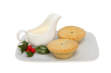 kıymalı turta ve dondurma