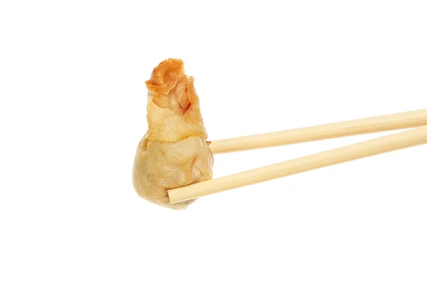 Dim sum yemek çubukları — Stok fotoğraf