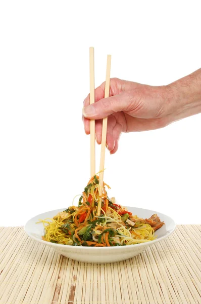 手箸麺 — ストック写真