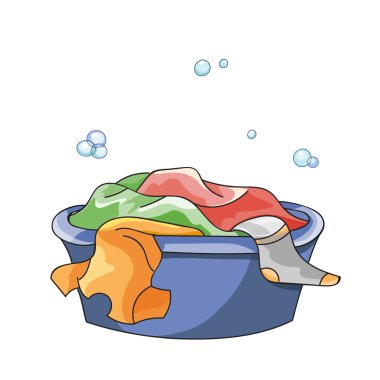 Basin For Clothes clipart