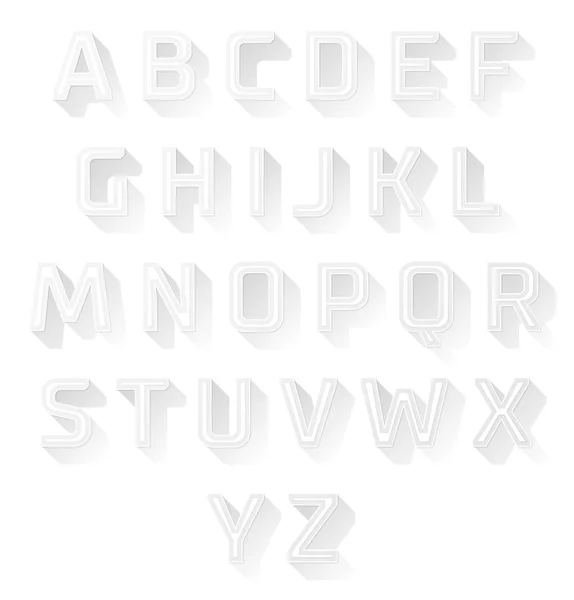 글꼴 디자인 모음 — 스톡 벡터