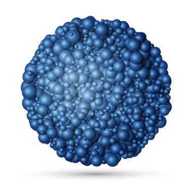 3D parçacıklar arka plan