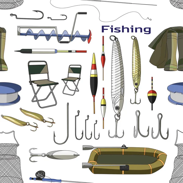 100,000 Fishing equipment Vector Images