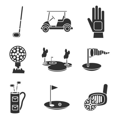 Golf Icon set