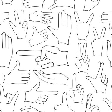 El işaretleri simgeler kümesi desen