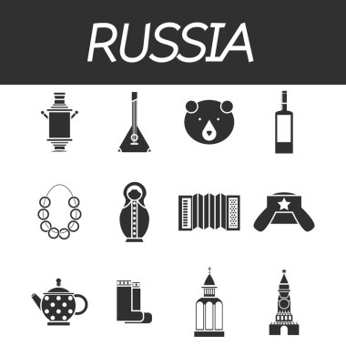 Rusya Icon set