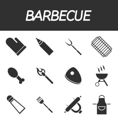Barbekü Icon set