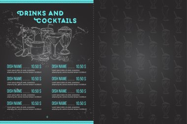 Gözleri yatay menü tasarımı