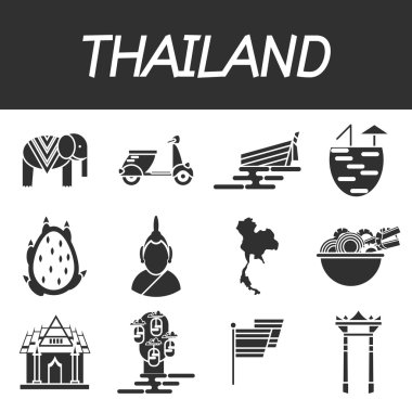 Tayland Icons Set