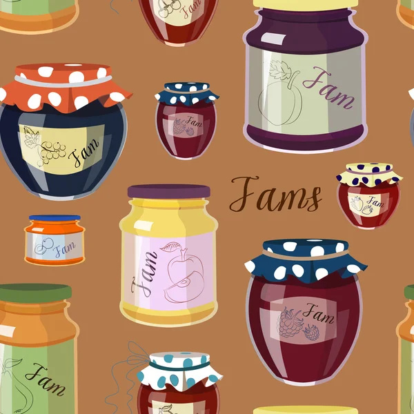 Modèle de jeu de confiture — Image vectorielle