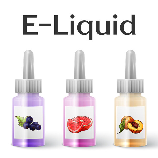 Vector E-Liquid illustration