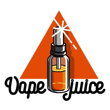 Renk vintage vape, e-sigara amblemi
