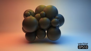 3D концепція ілюстрація. вектор шаблон