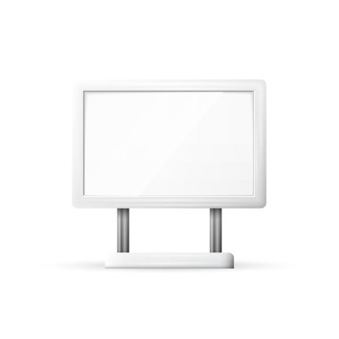 ileti için yer ile boş açık billboard