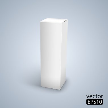 Paket beyaz kutu tasarımı