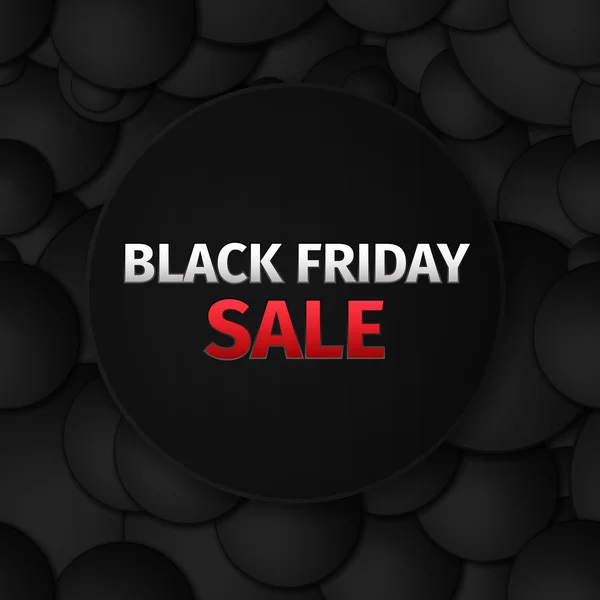 Black Friday Sale Abstract Vector Illustration — Stock Vector