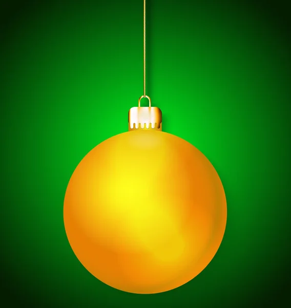 Christmas bauble — Stock Vector