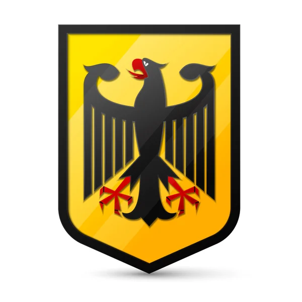 Escudo de armas de Alemania — Vector de stock