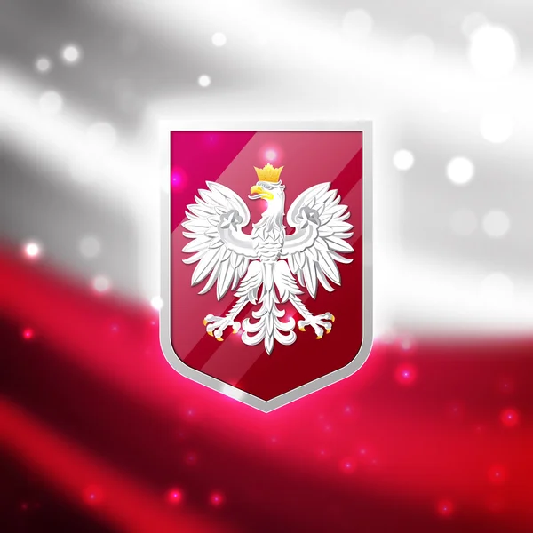Герб Польщі — стоковий вектор