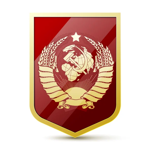 Coat of arms Soviet Union — Stock Vector