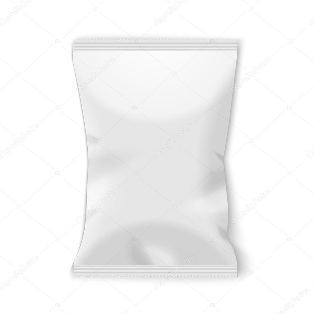 potato chips plastic packaging.
