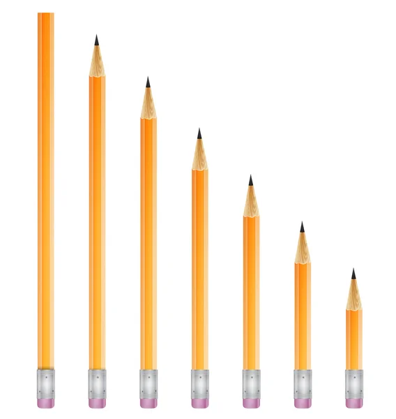 Crayon — Image vectorielle