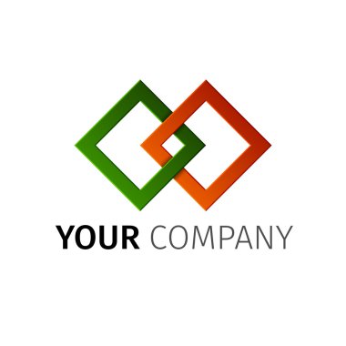 soyut logo tasarım şablonu.