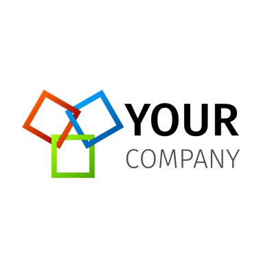 soyut logo tasarım şablonu.