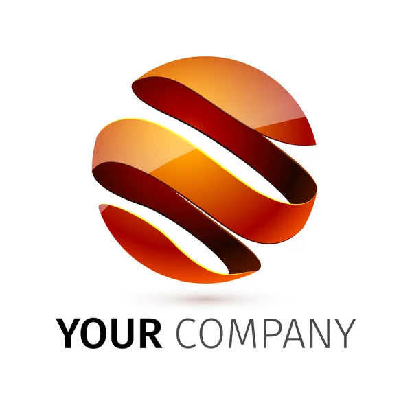Logotipo do vetor abstrato — Vetor de Stock