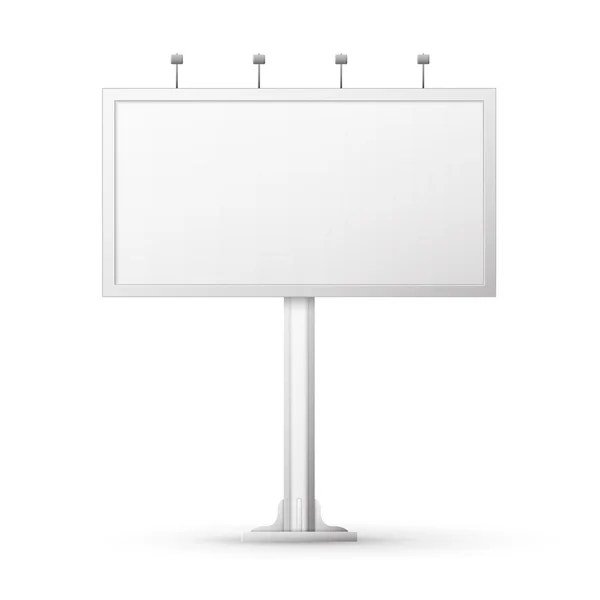 Blank billboard screen — Stock Vector