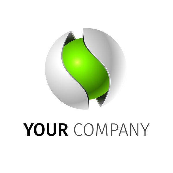 abstract vector logo  