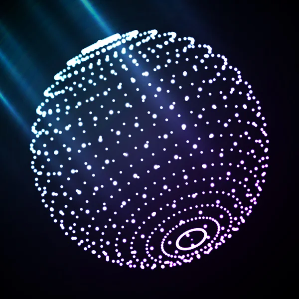 抽象球体光 — 图库矢量图片