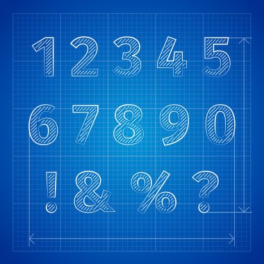 Blueprint yazı tipi