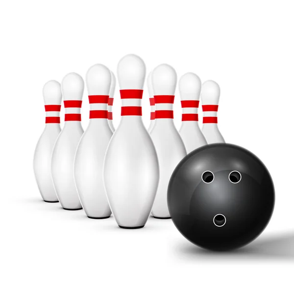 Bowling stift — Stock vektor